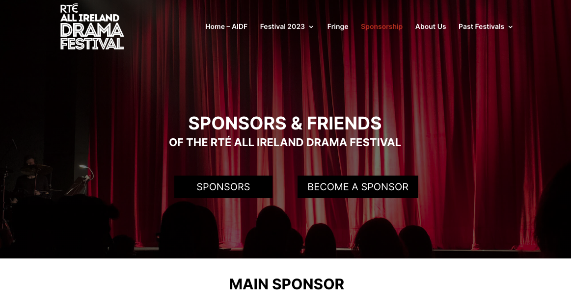 Drama Festival Website 3