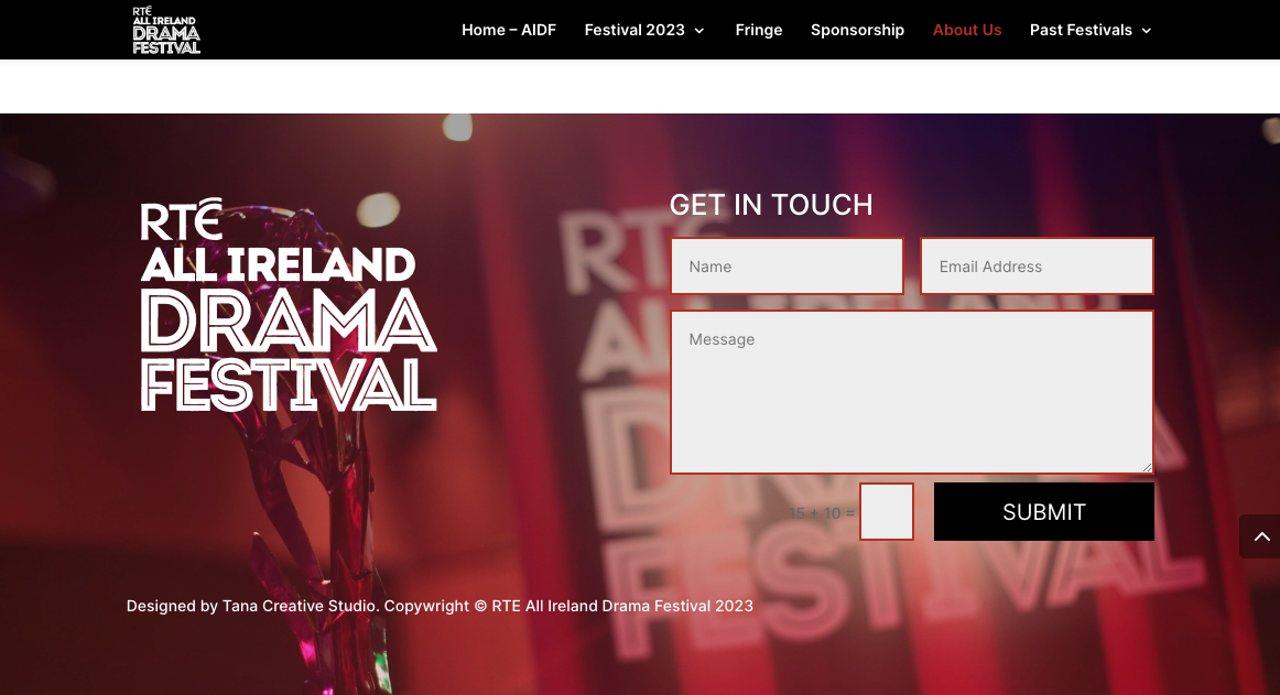 Drama Festival Website 4